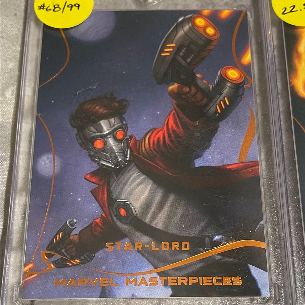 2022 Marvel Masterpieces lot. Orange and purple parallel,#’d. PRICE TO SELL!!!! - Picture 2 of 13